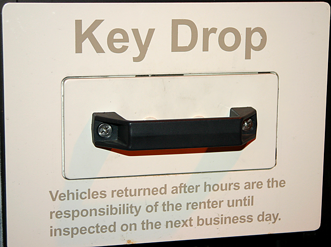 Be Careful About Returning Rental Cars After Hours... - The Gate