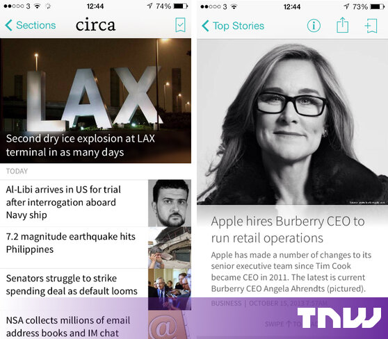 Circa News Reader App Lands On Android With iPhone iOS 7