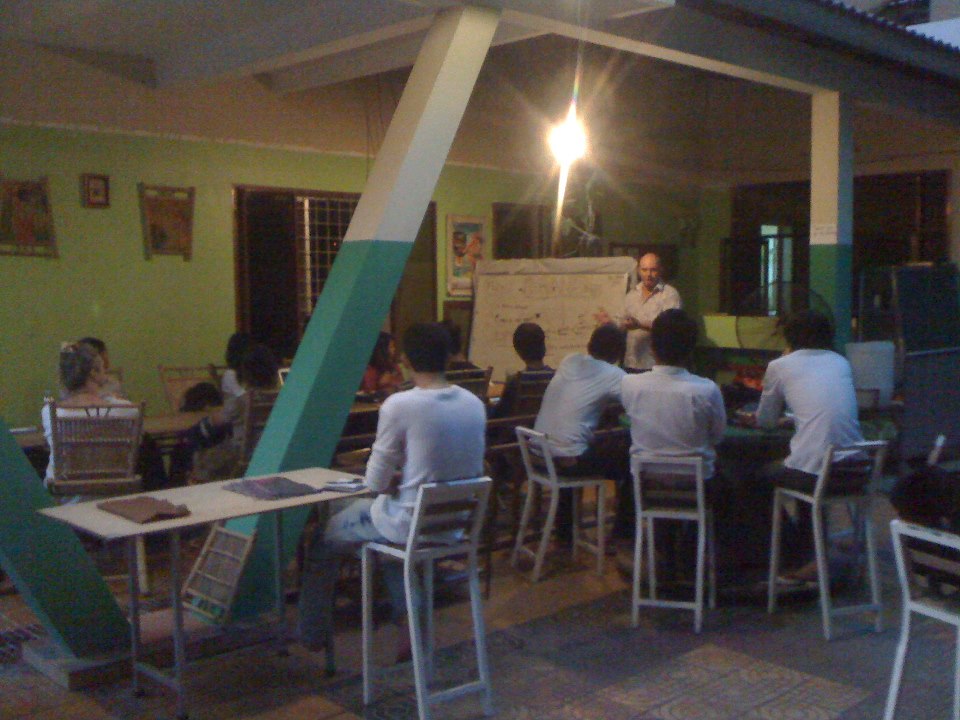 Small World Cambodia Social Collaborative Workspace to