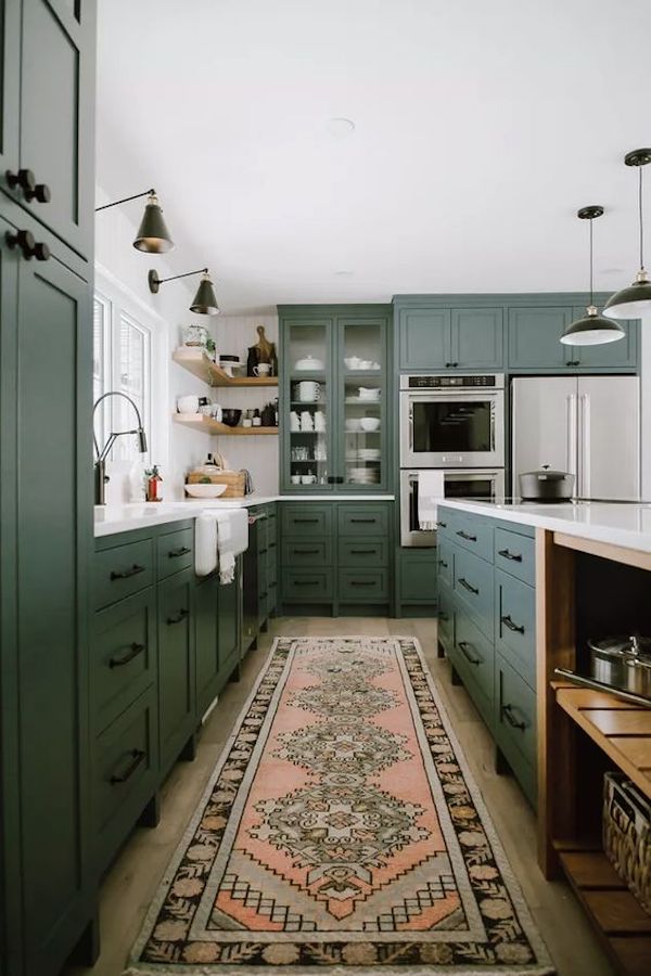 That is why it's not surprising that many find picking the right kitchen cabinet a the range of color options for the kitchen cabinets can make it difficult to select the best one. The Best Non White Kitchen Cabinet Paint Colors From The Experts The Zhush
