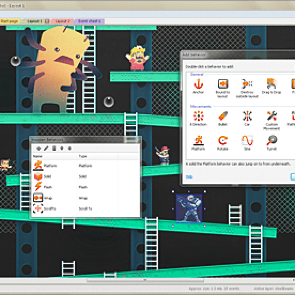Download Aplikasi Pembuat Game Android Construct 2 Tips