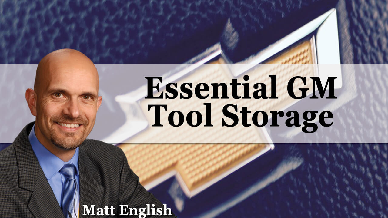 Essential GM Tool Storage • Tool Organization Service