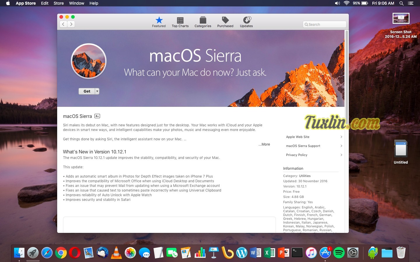 Akhirnya Update ke MacOS Sierra - Tuxlin Blog