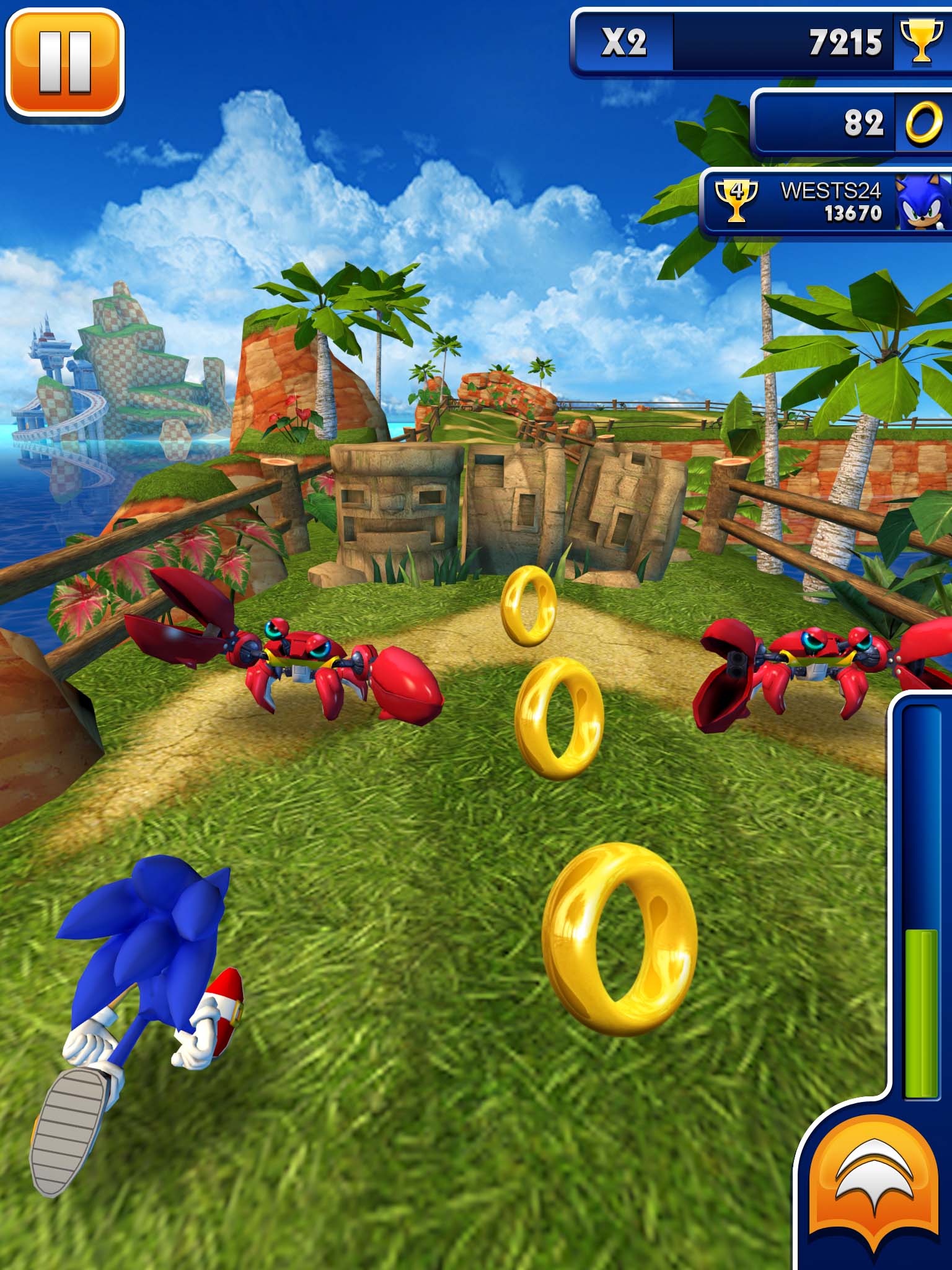 Sonic Dash 3.6.1 Go MOD APK (Soldi illimitati) Download