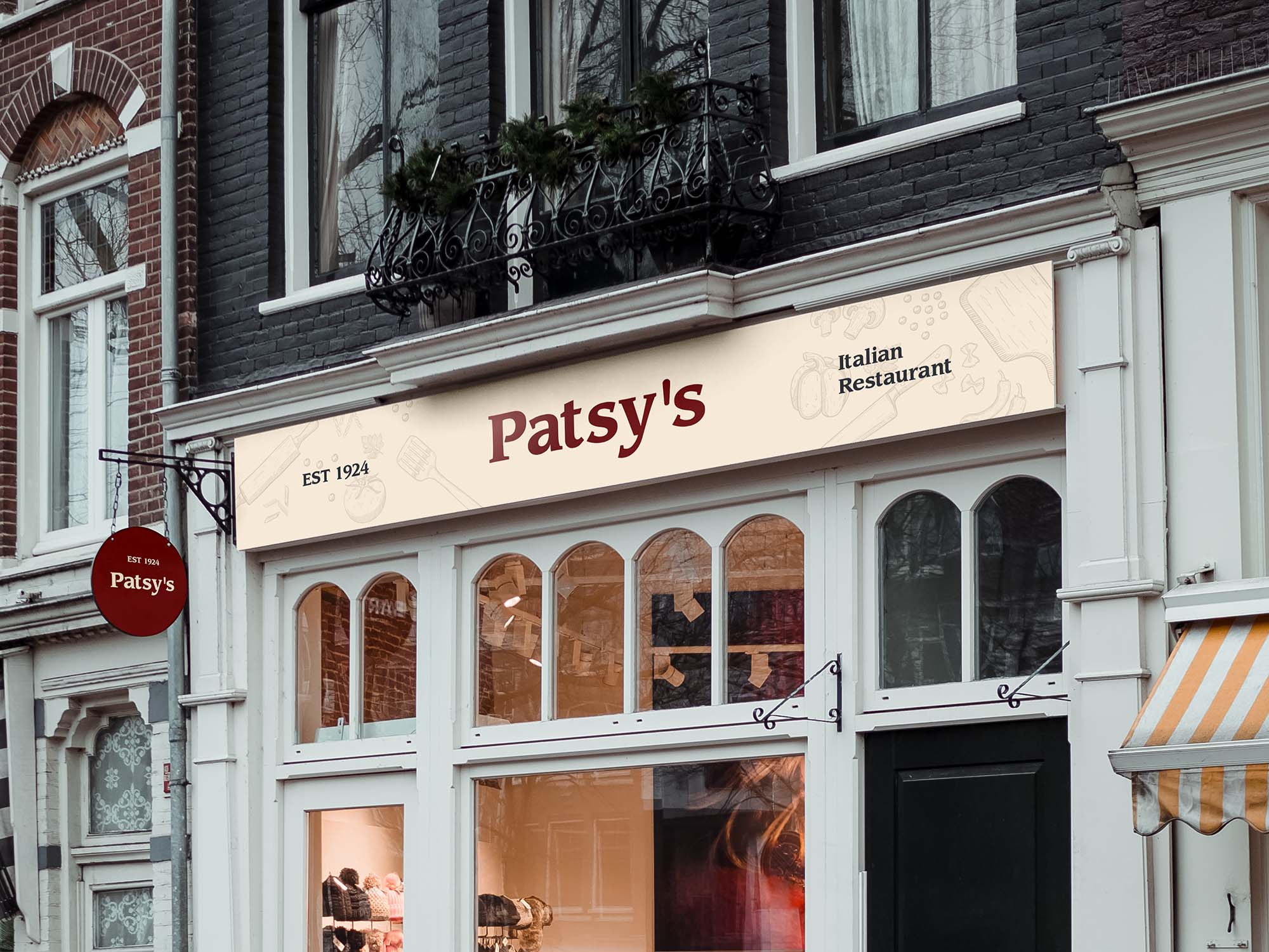 Free Storefront Board Mockup (PSD)