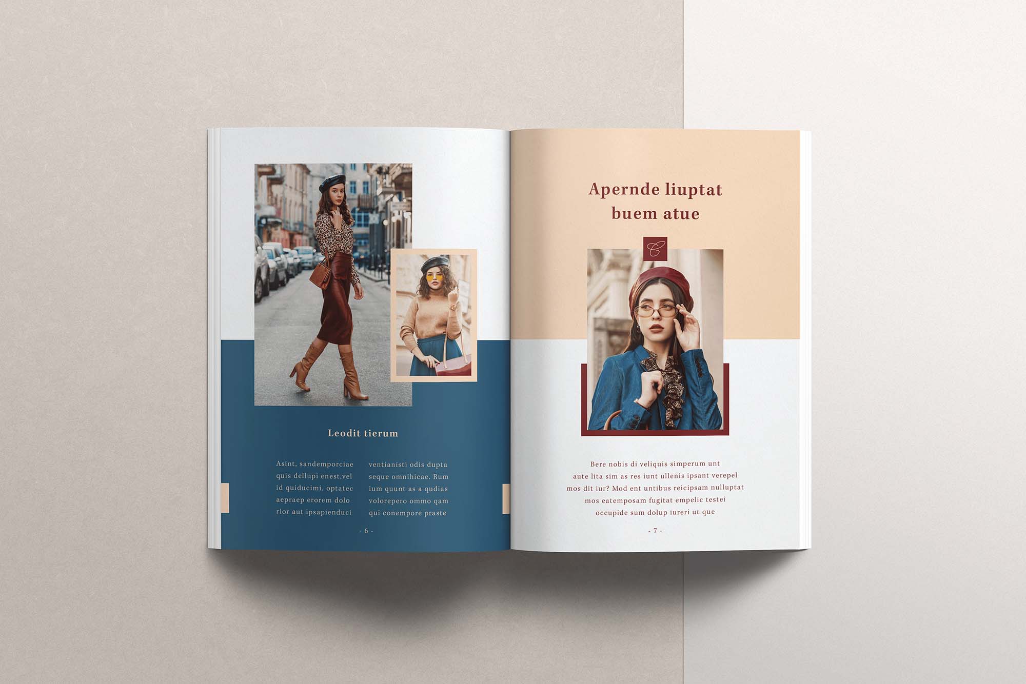 Free InDesign Magazine Template (INDD)