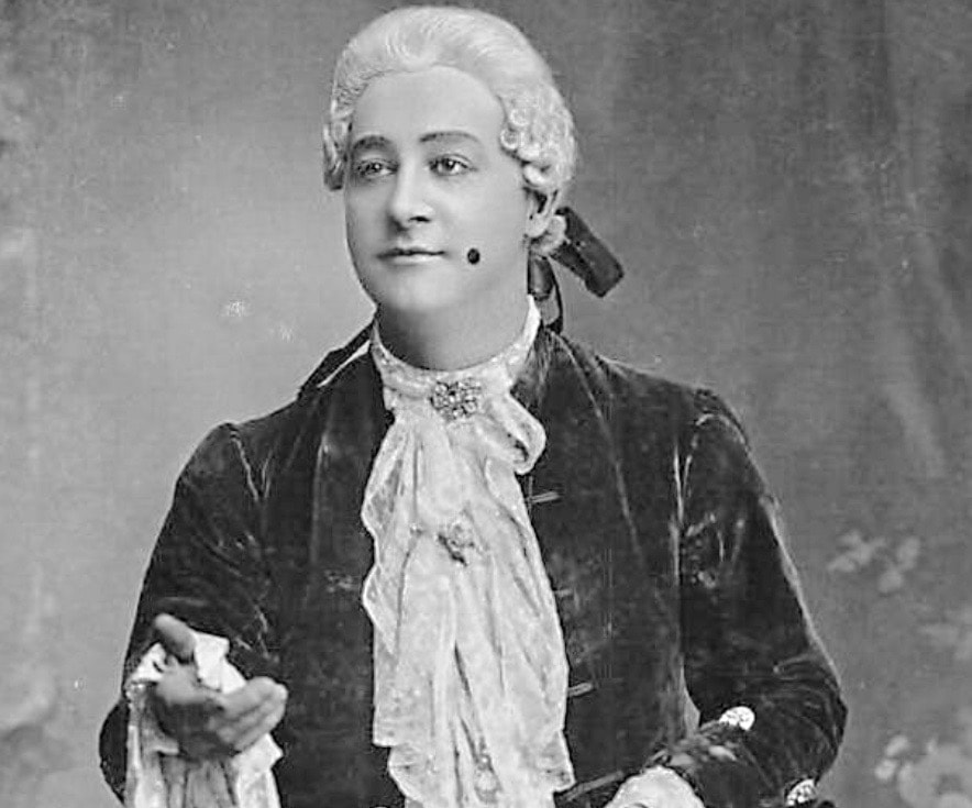 A Famous English Actor Causes Quite a Stir 1903 🌺