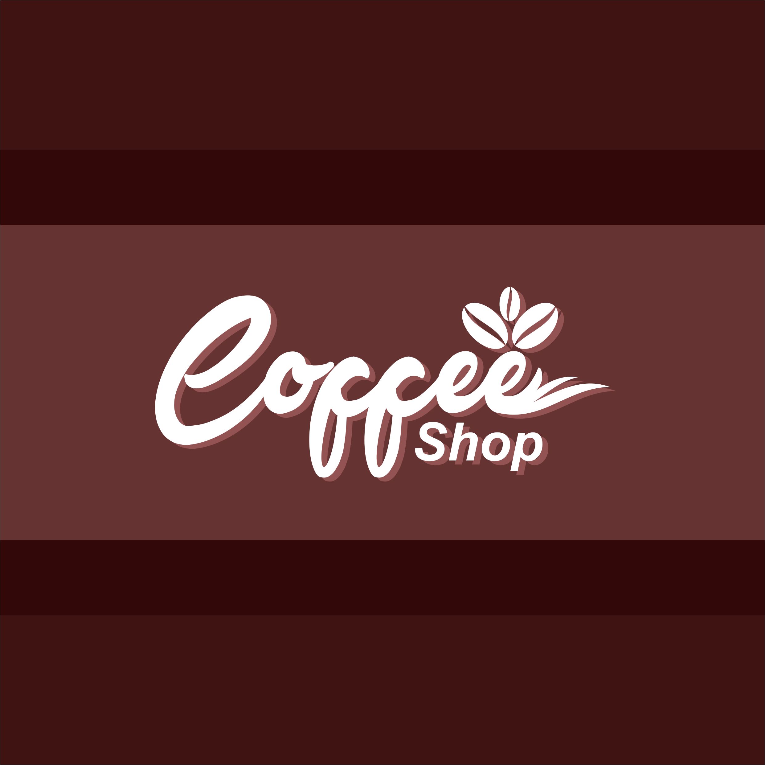 coffee shop logo design free vector VECTORPIC