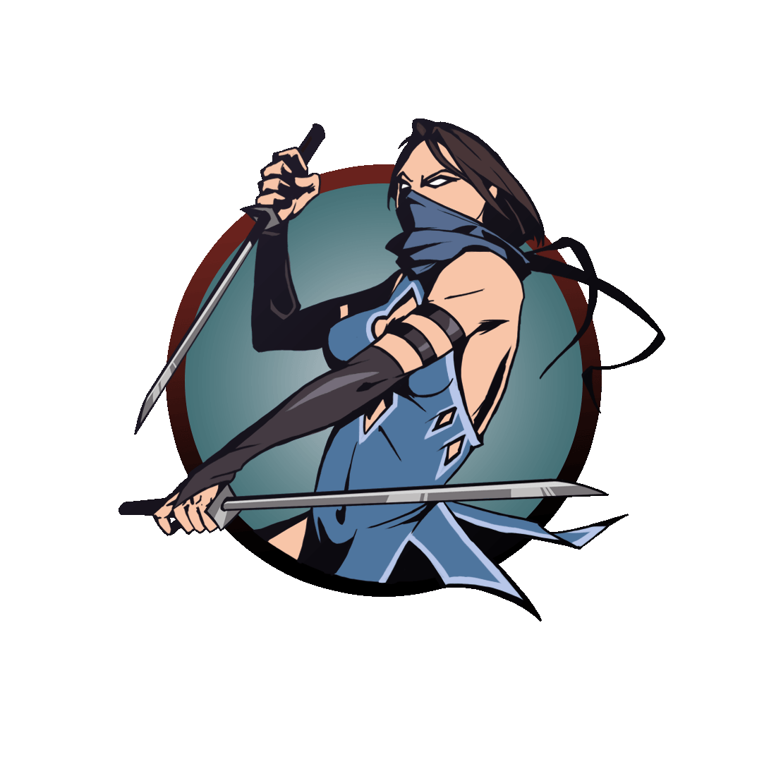 Image Ninja girl swords.png Shadow Fight Wiki FANDOM
