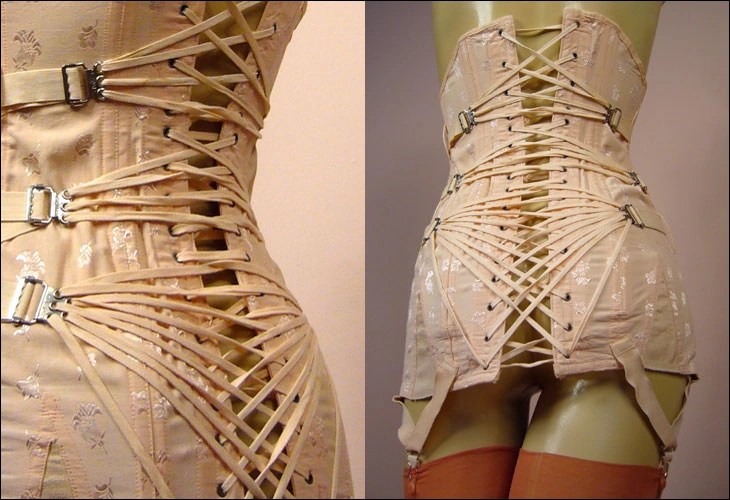 Fan lacing corset The Corset Wiki Fandom powered by Wikia
