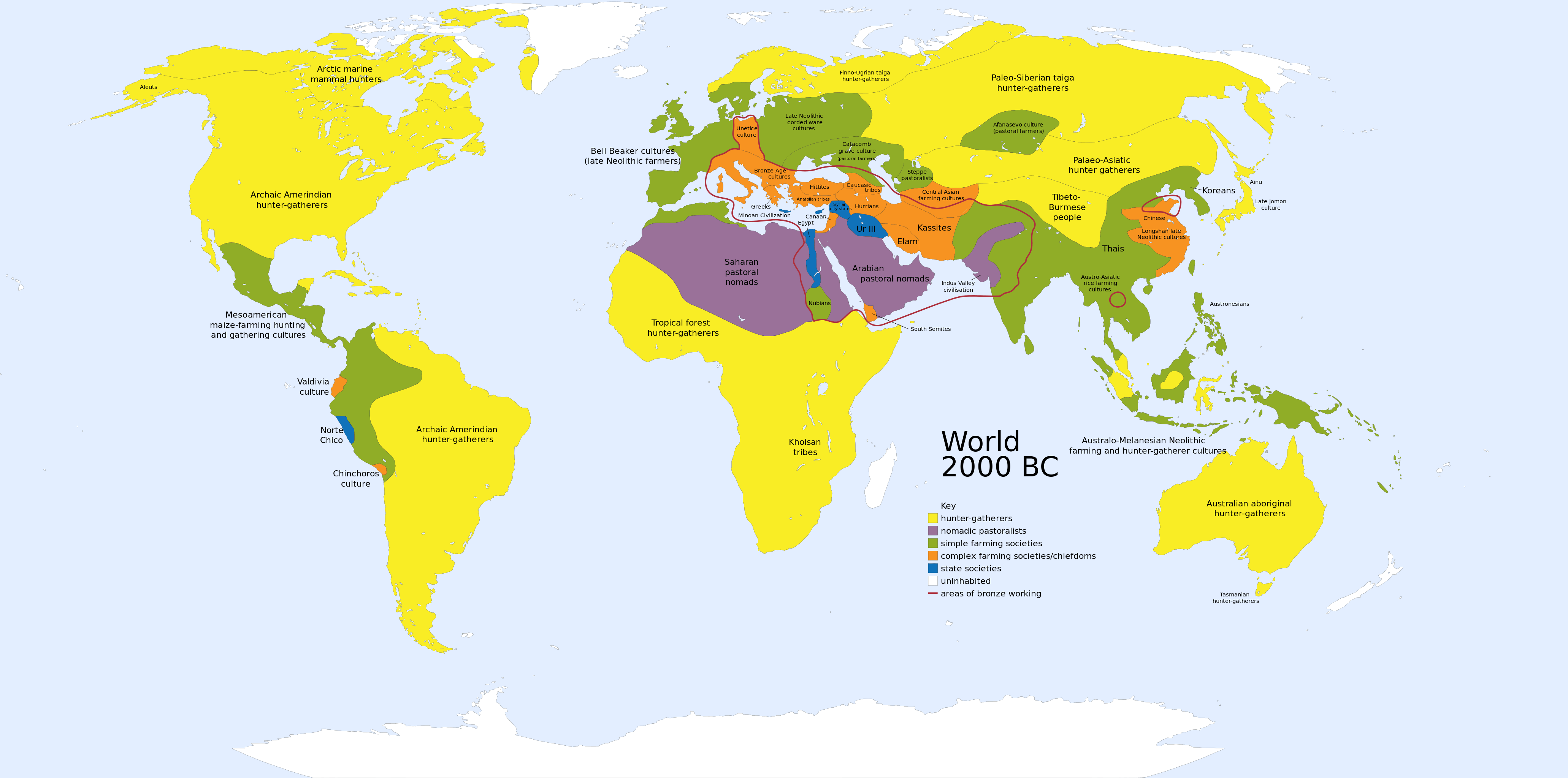 World map 1200 AD World History Maps