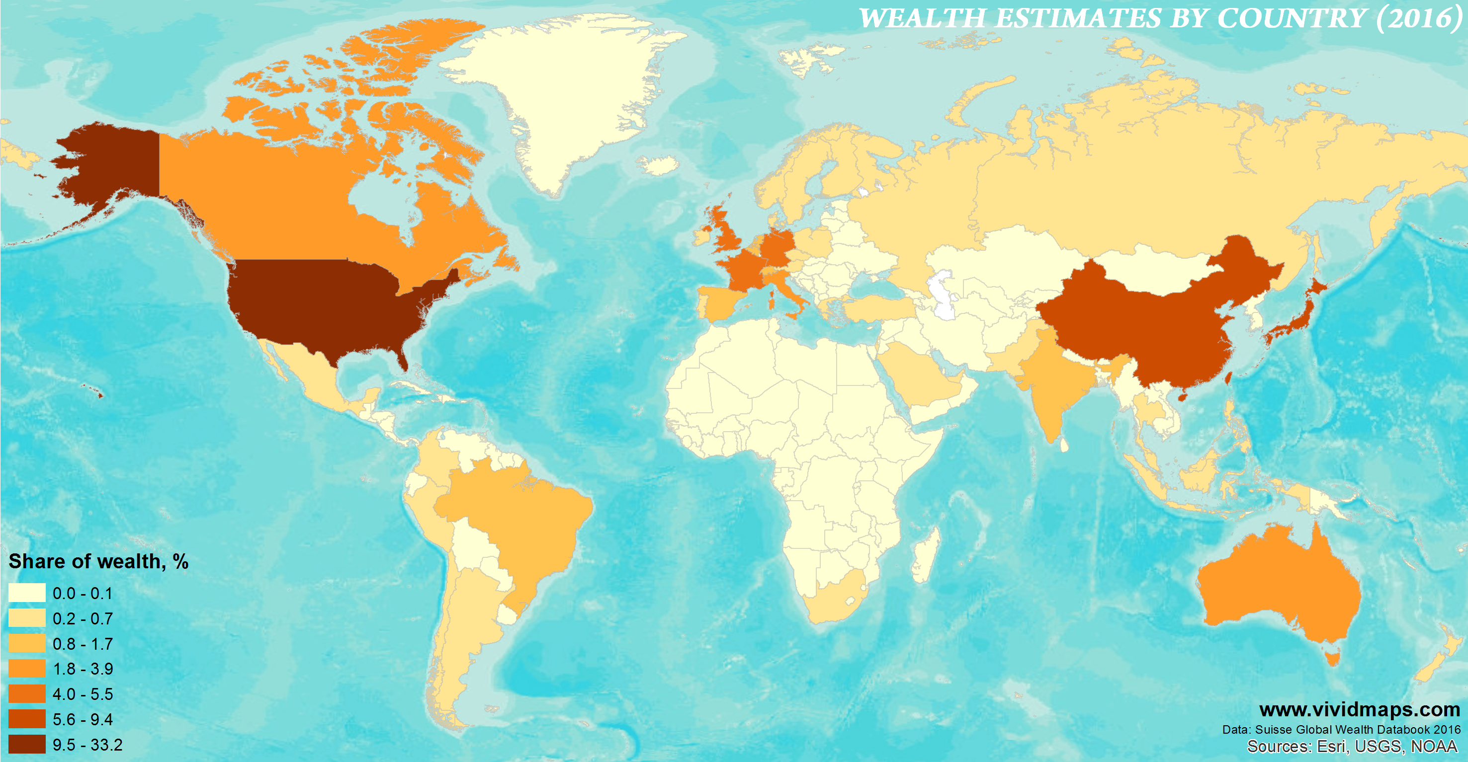 Interactive Map: Global Wealth Distribution Atlas