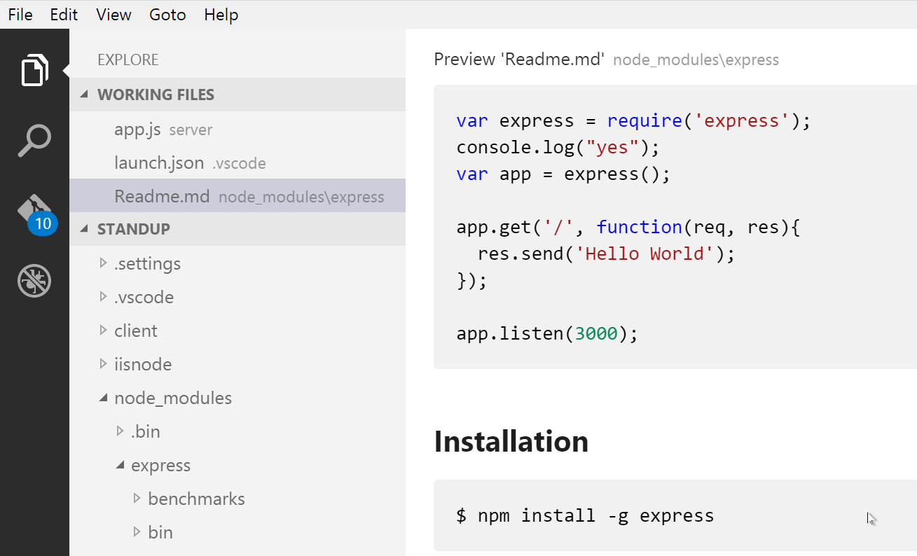 Markdown vscodedocs1