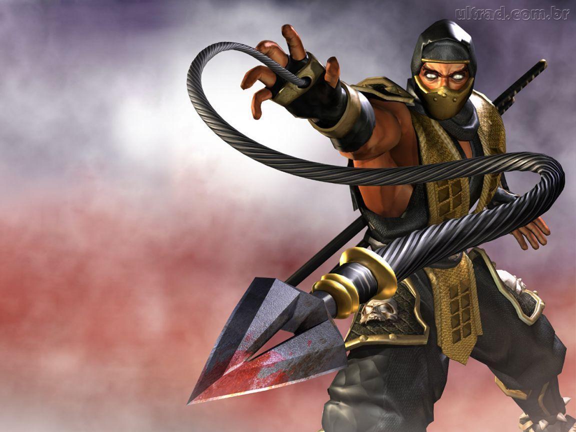 Mortal Kombat Wallpapers Scorpion Wallpaper Cave