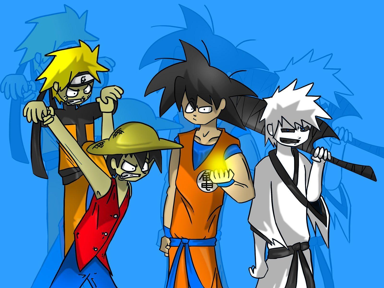 Naruto Bleach Wallpapers Wallpaper Cave