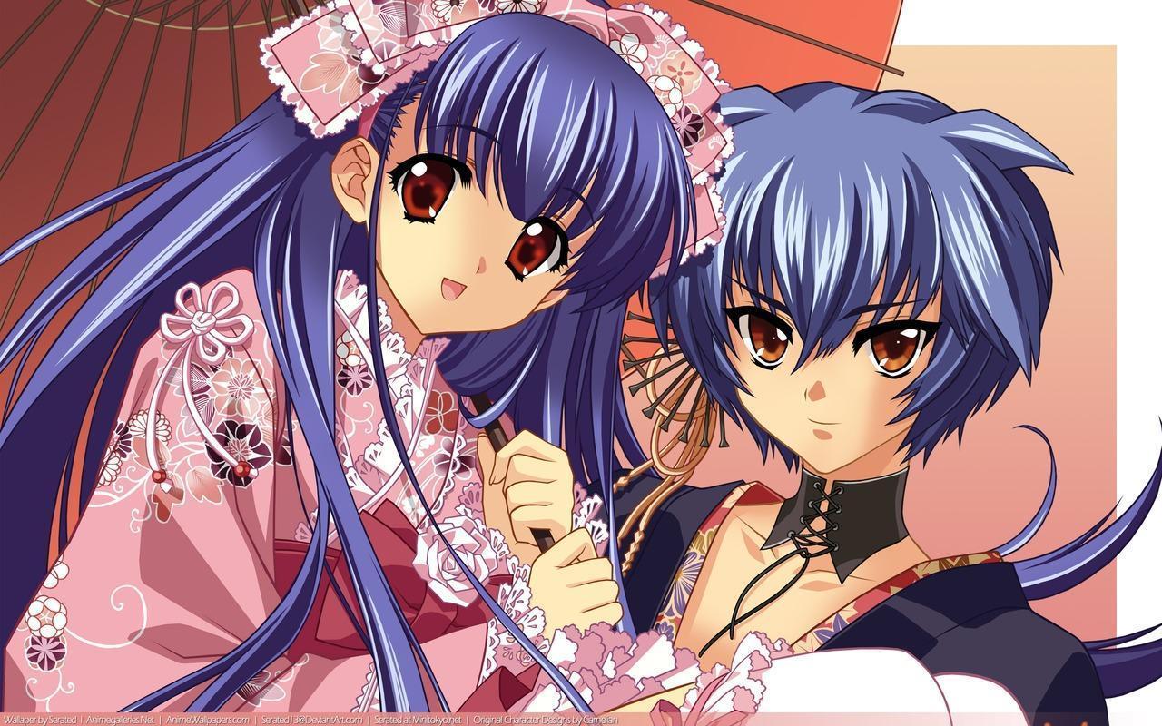 Sweet Couple Anime Wallpapers Wallpaper Cave