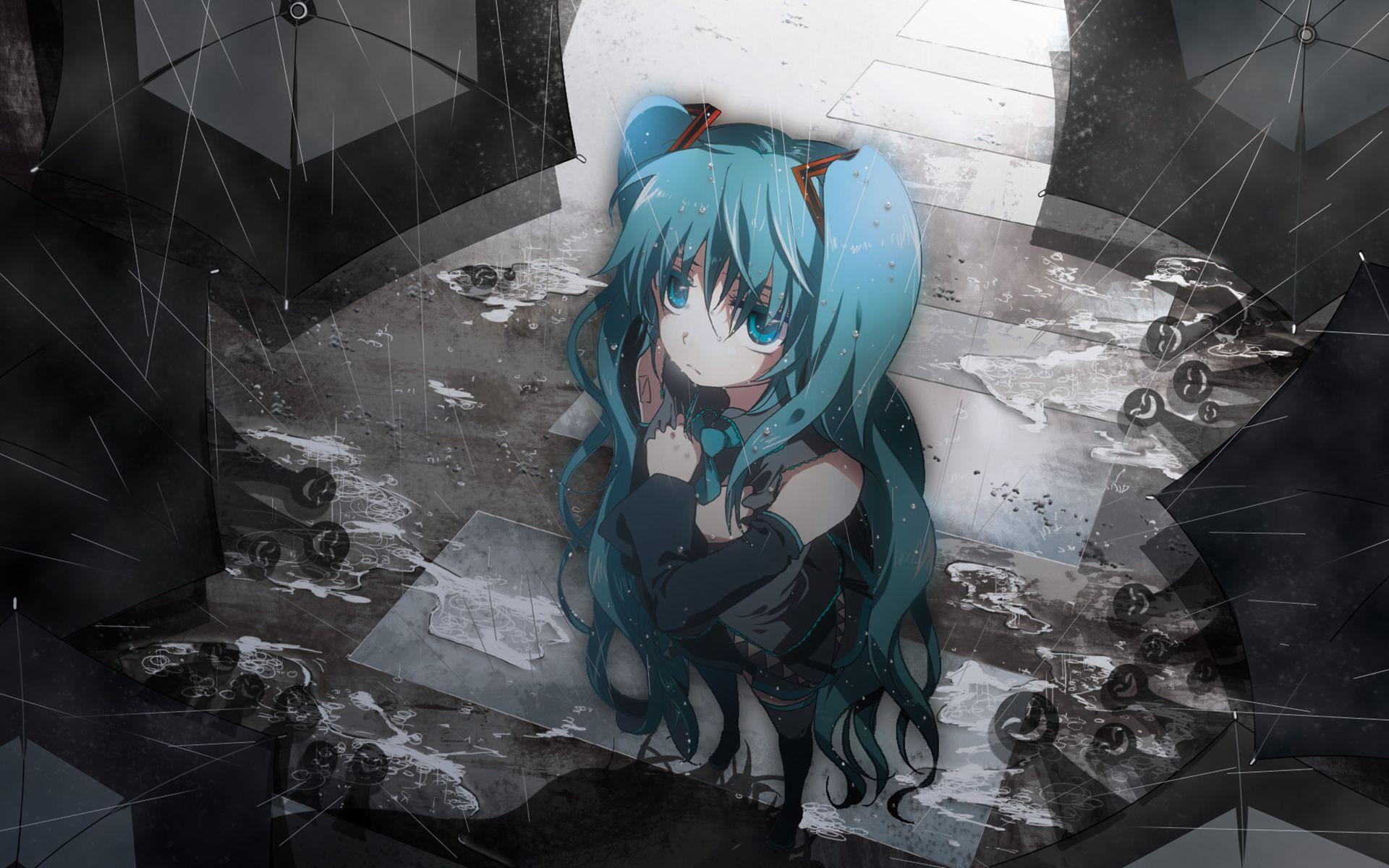 Sad Anime Wallpapers Wallpaper Cave