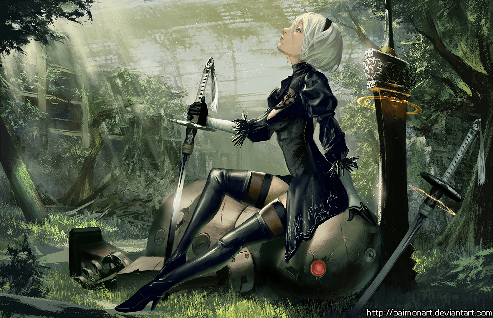 Nier Automata Wallpapers Wallpaper Cave