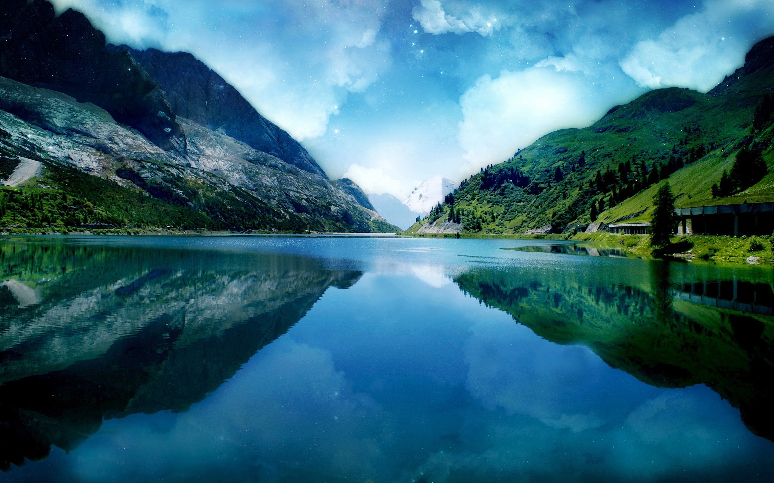 mountain, Lake Wallpapers HD / Desktop and Mobile Backgrounds