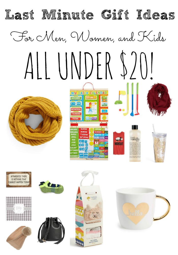 Maybe you would like to learn more about one of these? Last Minute Gift Ideas Under $20 For Men, Women, and Kids ...