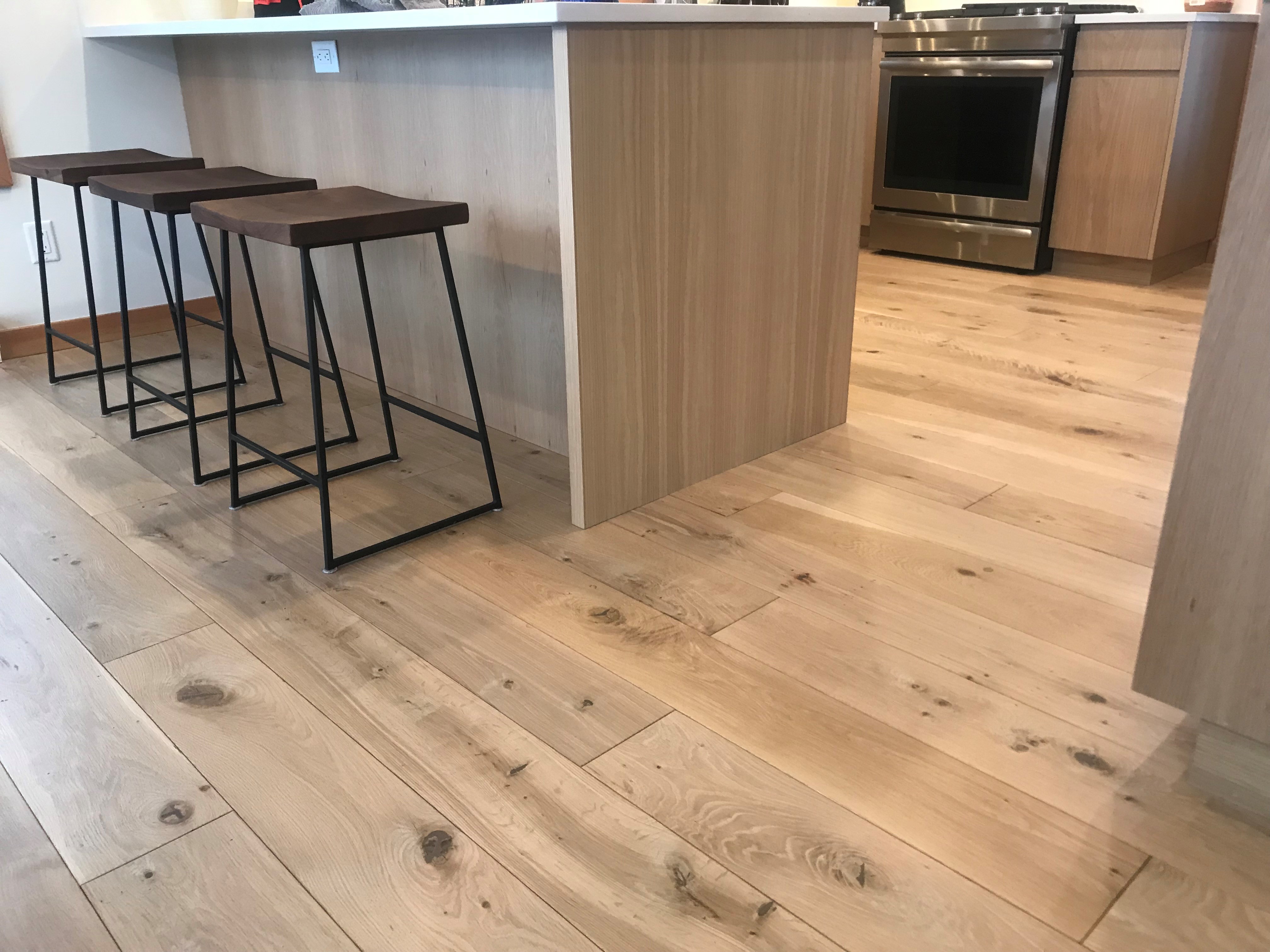 Wide Plank Hardwood Natural Series White Oak