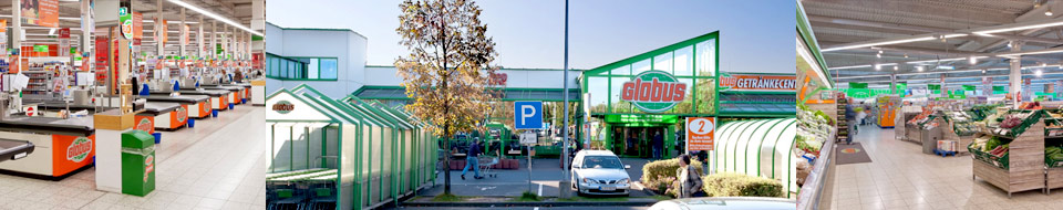 Wir sind Marsdorf Globus Supermarkt
