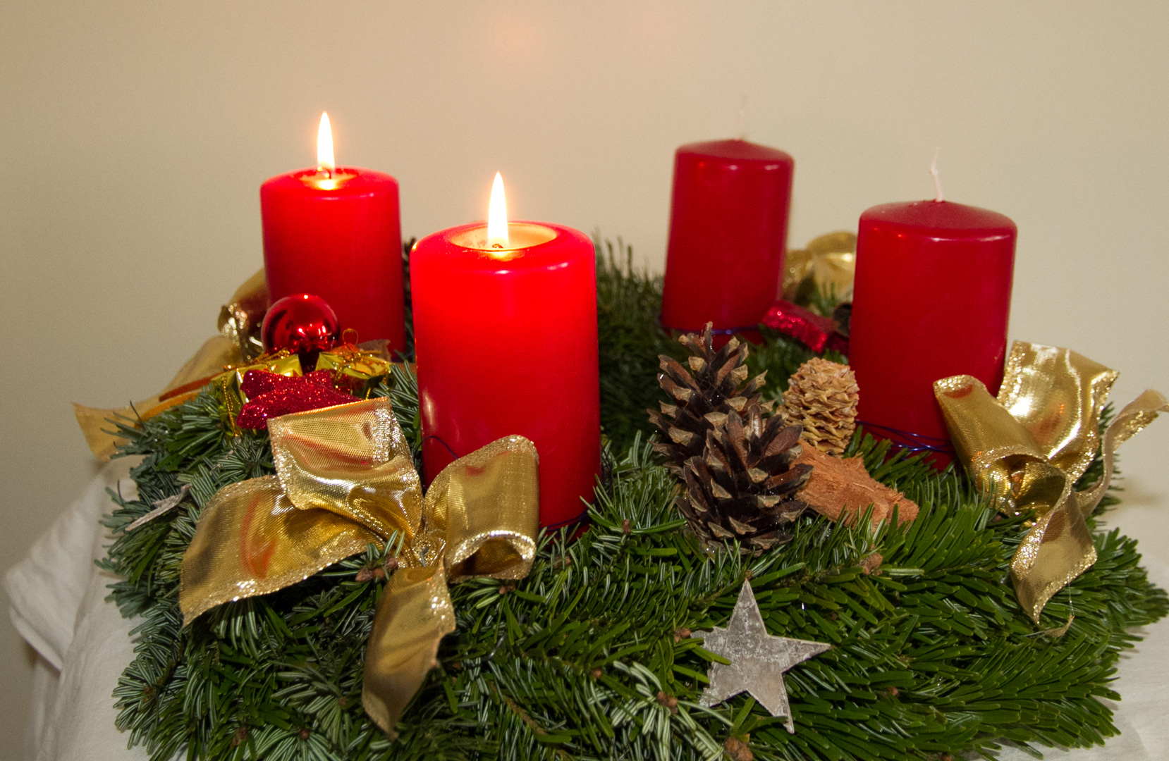 Der 2. Advent ein Sonntag zum entspannen vor dem Adventskranz