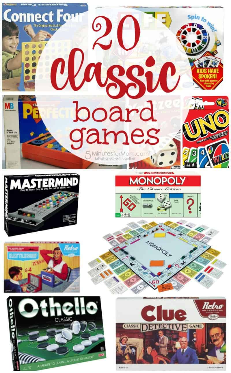 Top 20 Classic Family Board Games You Must Play With Your