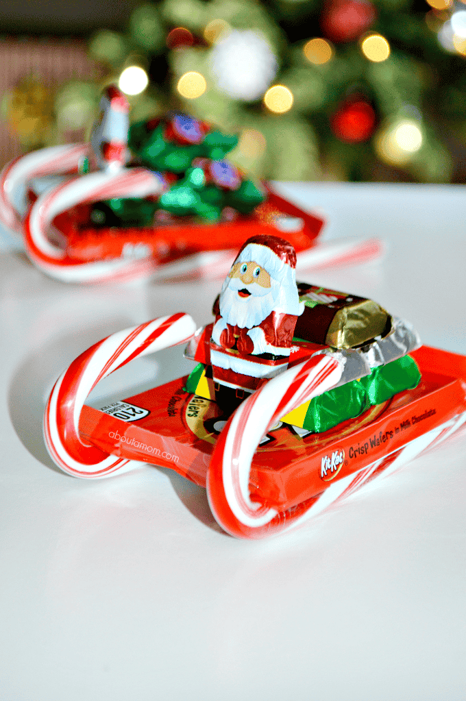 How to Make Candy Sleighs and Enjoying Holiday Candy in