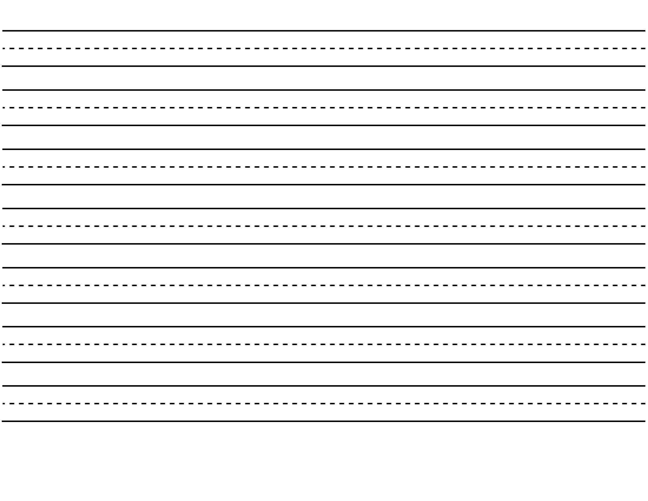 Professional Papers Lined writing paper for kindergarten FREE