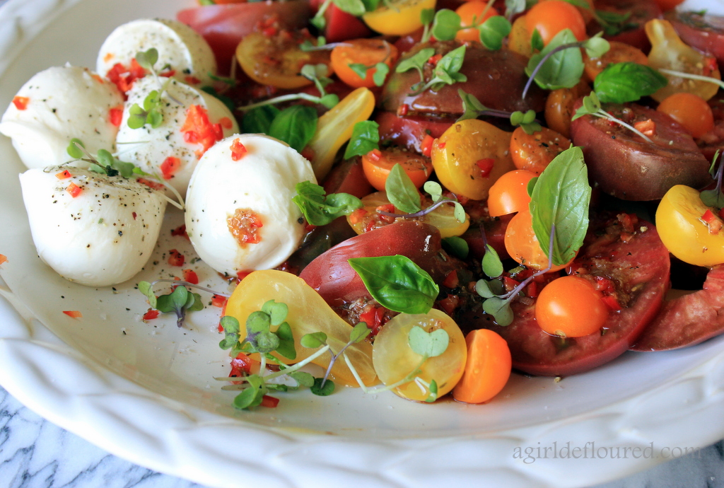 tomato and mozzarella salad recipe jamie oliver