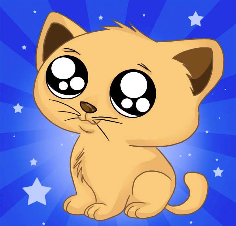 Comment dessiner un chaton facile AlloDessin