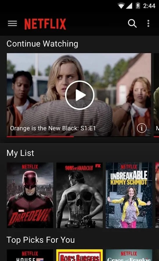 Netflix 4.4.2 APK for Android Download (Build 7687)
