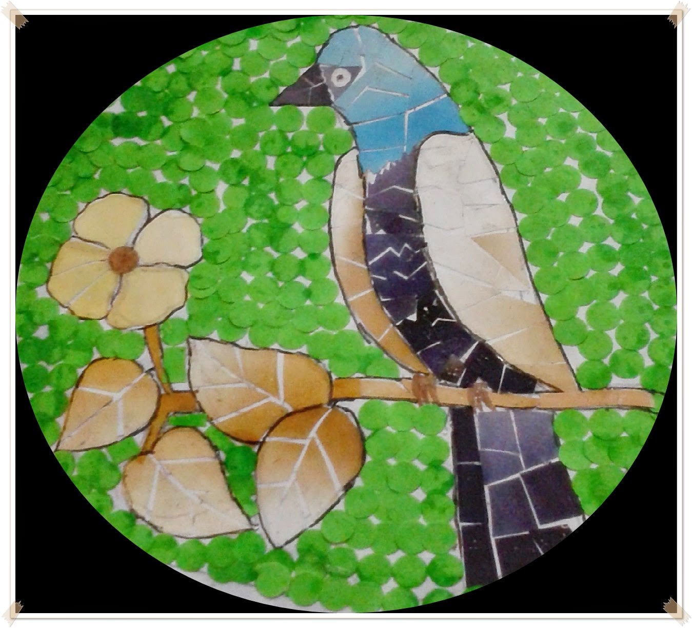 Persamaan Karya Seni Kolase Montase Mozaik Dan Aplikasi