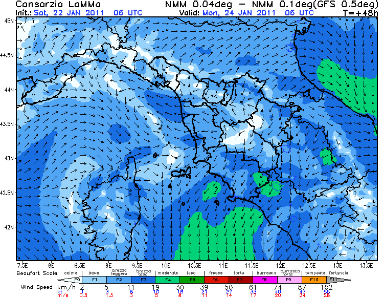 Molto vento! Arezzo Meteo