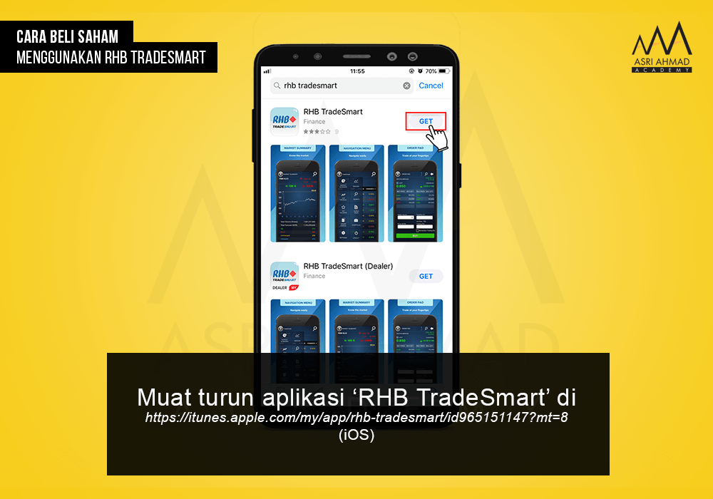 Tutorial Bergambar Cara Beli Saham Guna Aplikasi RHB