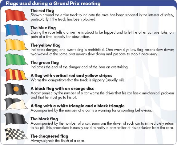 ATLAS F1 The Meaning of Flags