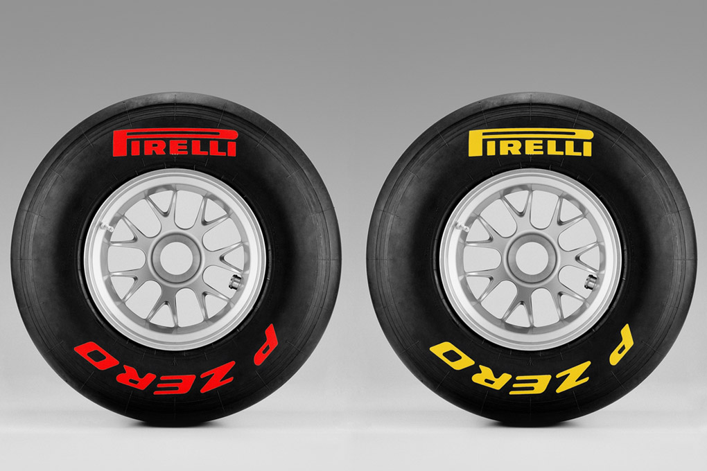Ruedas de F1 por colores Auto Sprint