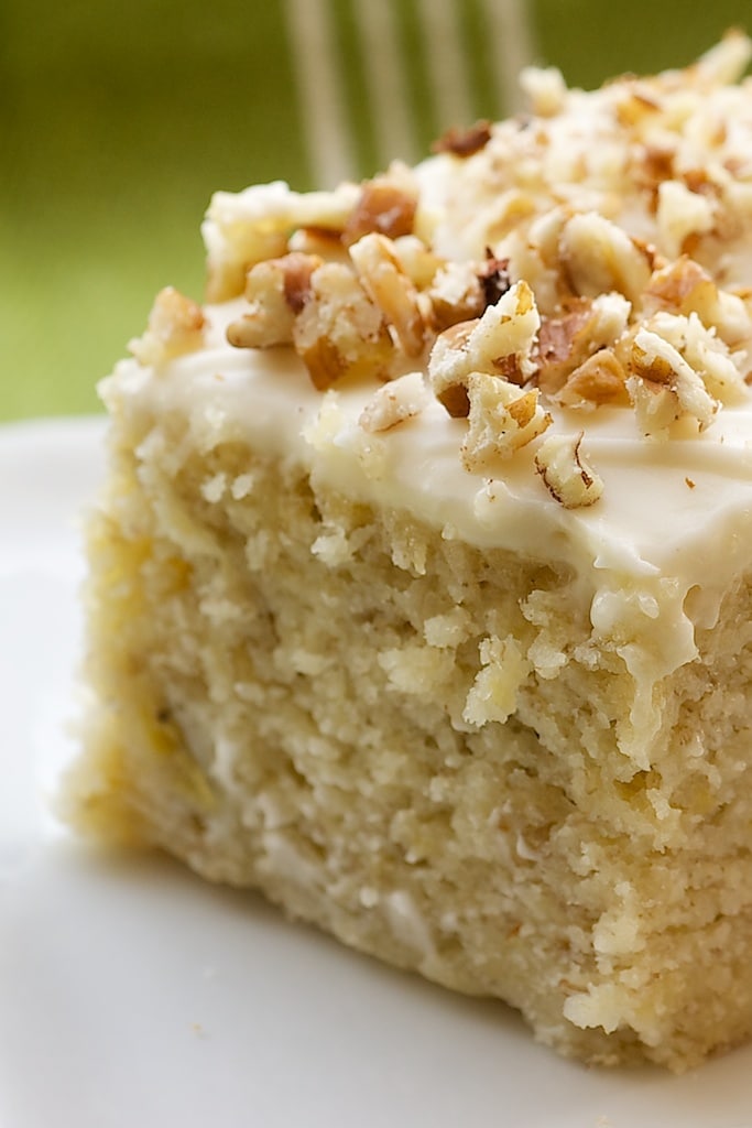 Banana Cake with Cream Cheese Frosting Bake or Break