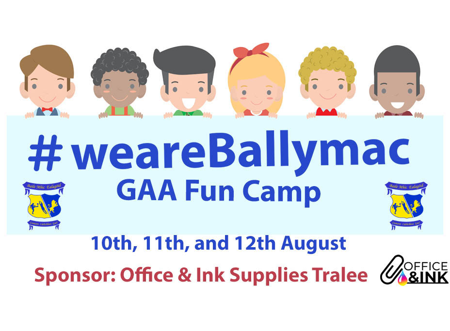 Ballymacelligott GAA club notes Sunday 30th January 2022