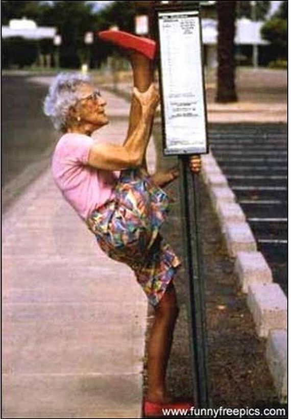 Old People Doing Funny Things Barnorama