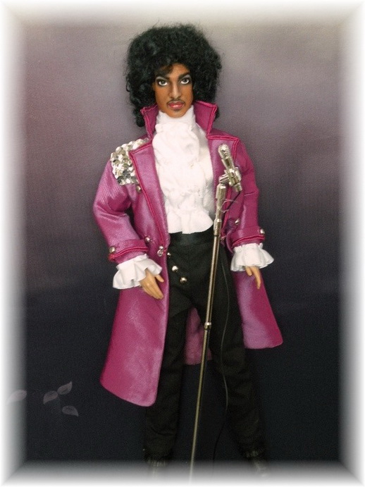 ** Legendary Artist and Singer Prince ** Repaint OOAK Doll from