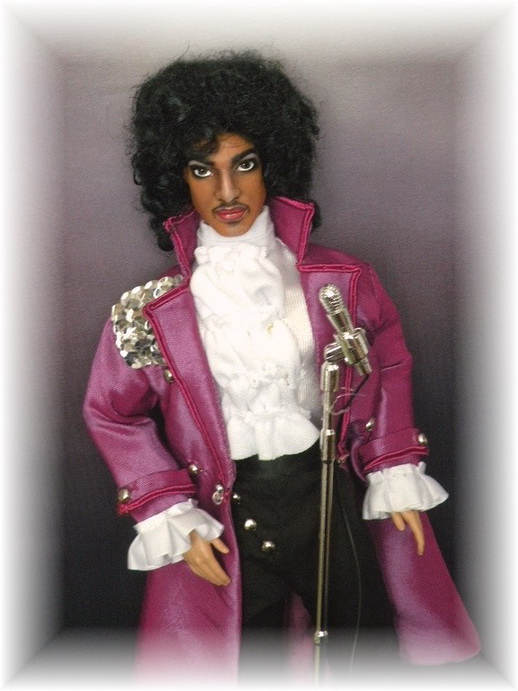 ** Legendary Artist and Singer Prince ** Repaint OOAK Doll from