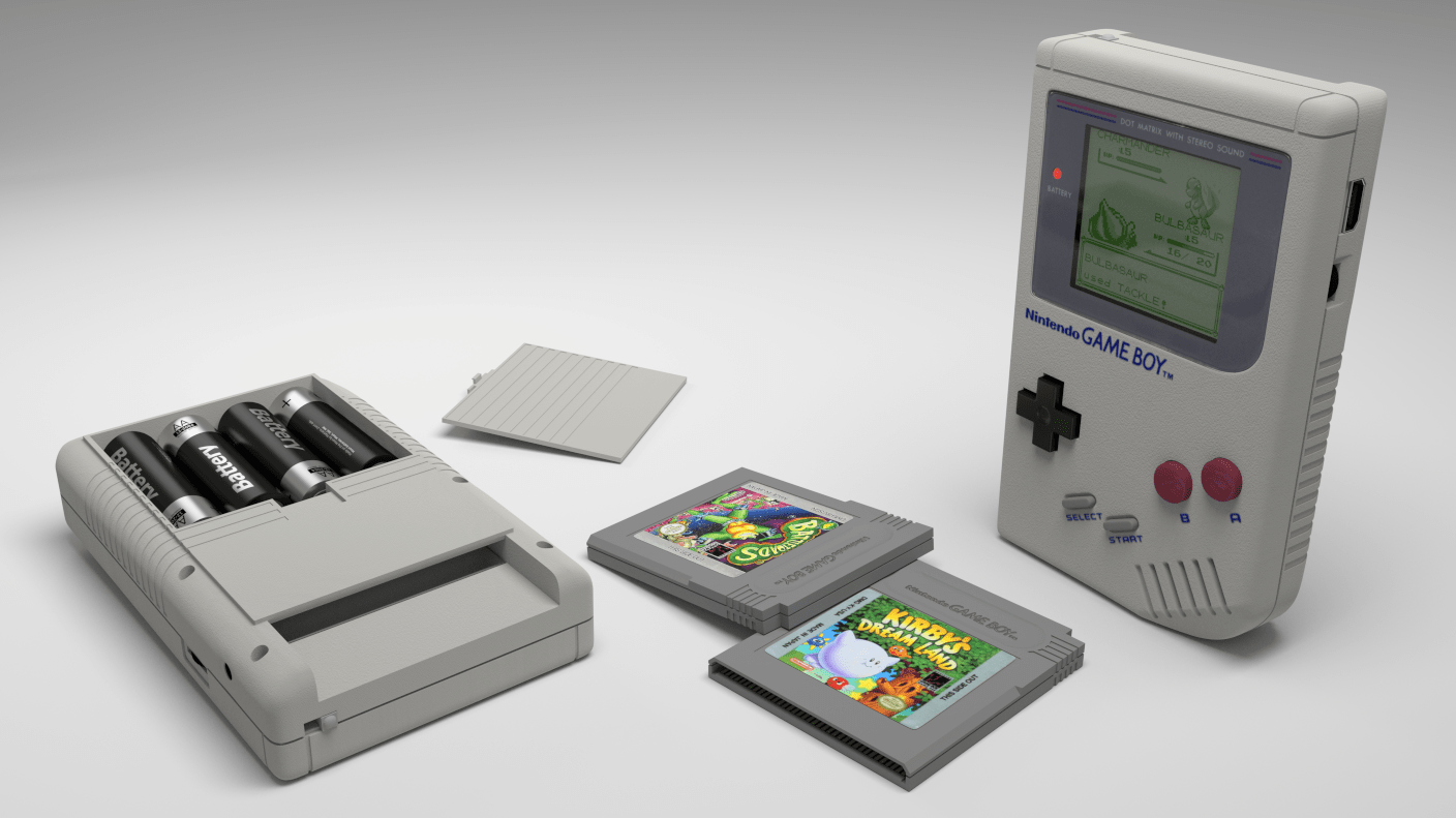 Image Gameboy BlenderNation