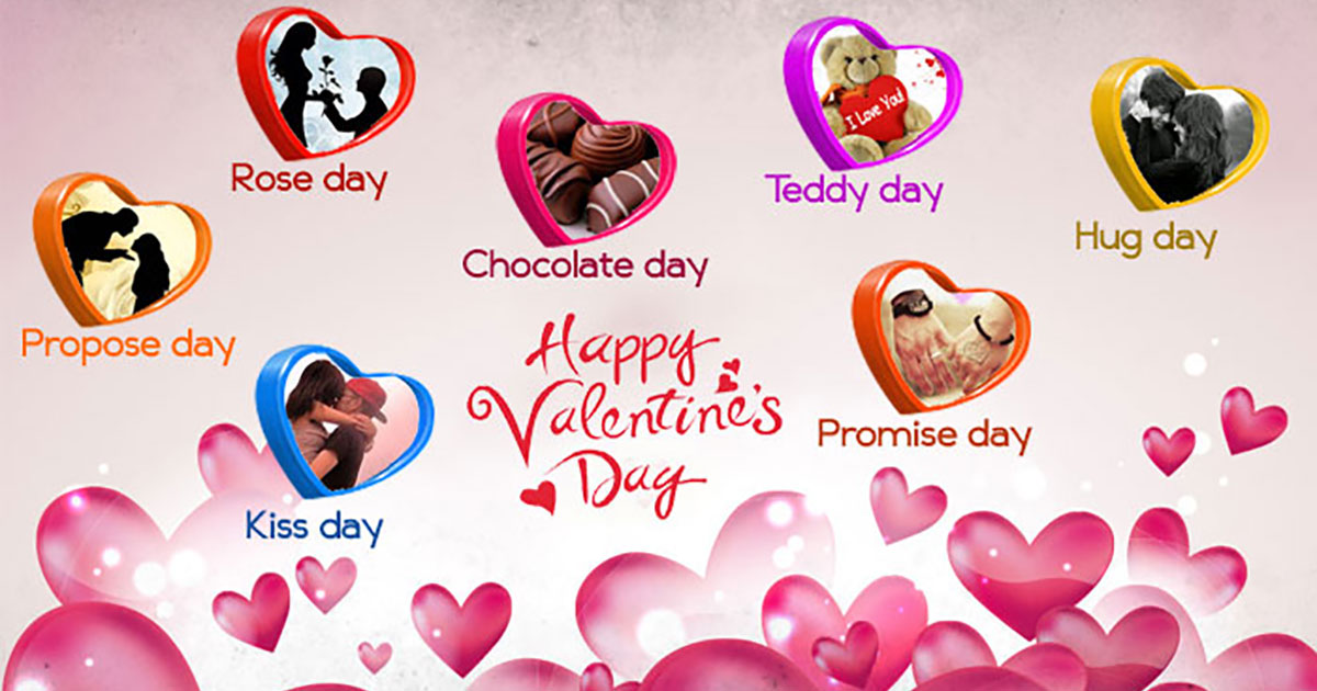 Valentine’s Week List 2019 Days Names with Their Meanings