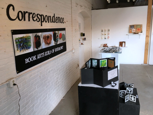 Correspondence Bookworks Annual B.A.G. exhibit at SEABA Book Arts