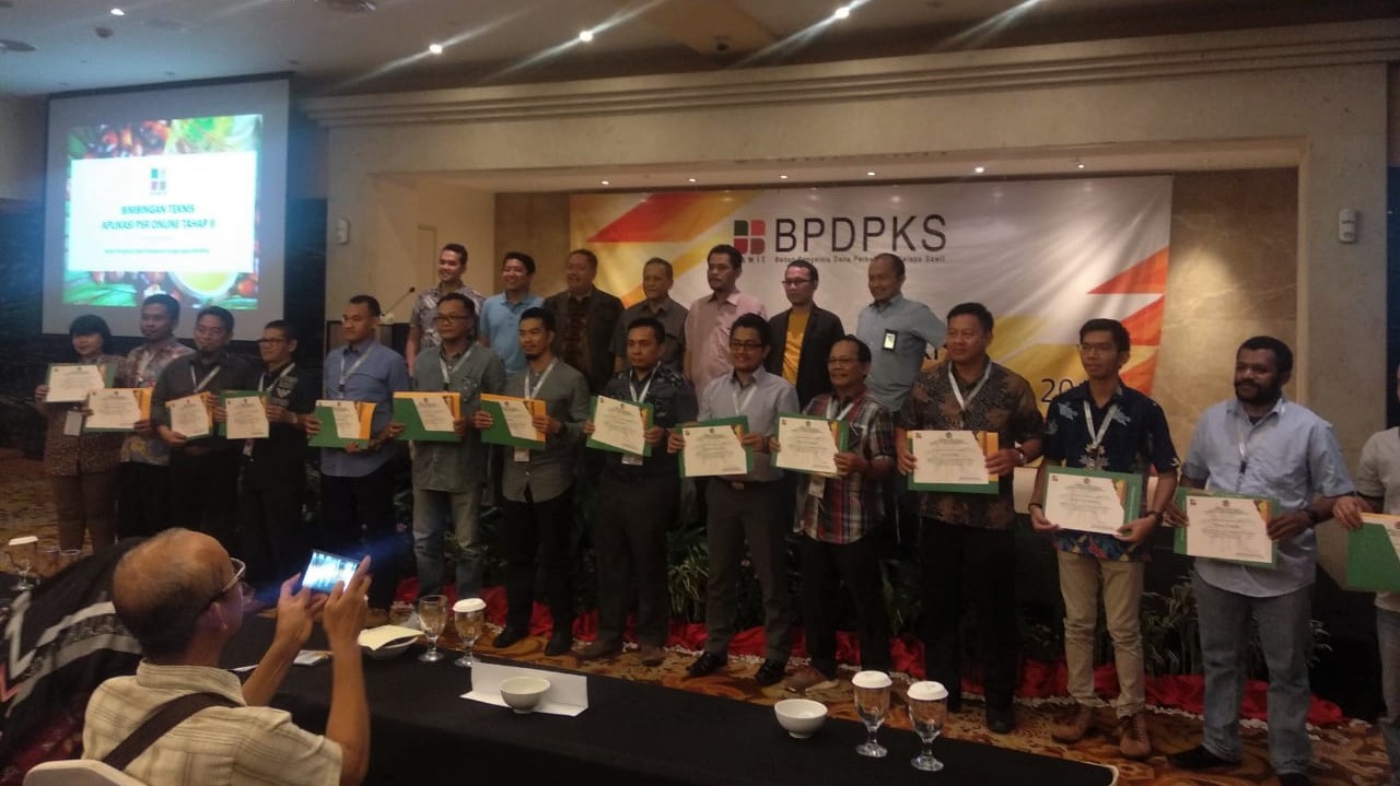 BPDPKS Gelar Bimbingan Teknis Aplikasi Peremajaan Sawit
