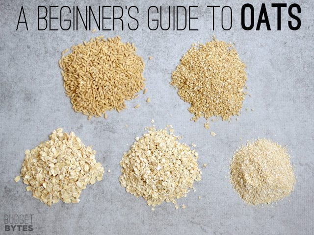 A Beginner's Guide to Oats Budget Bytes