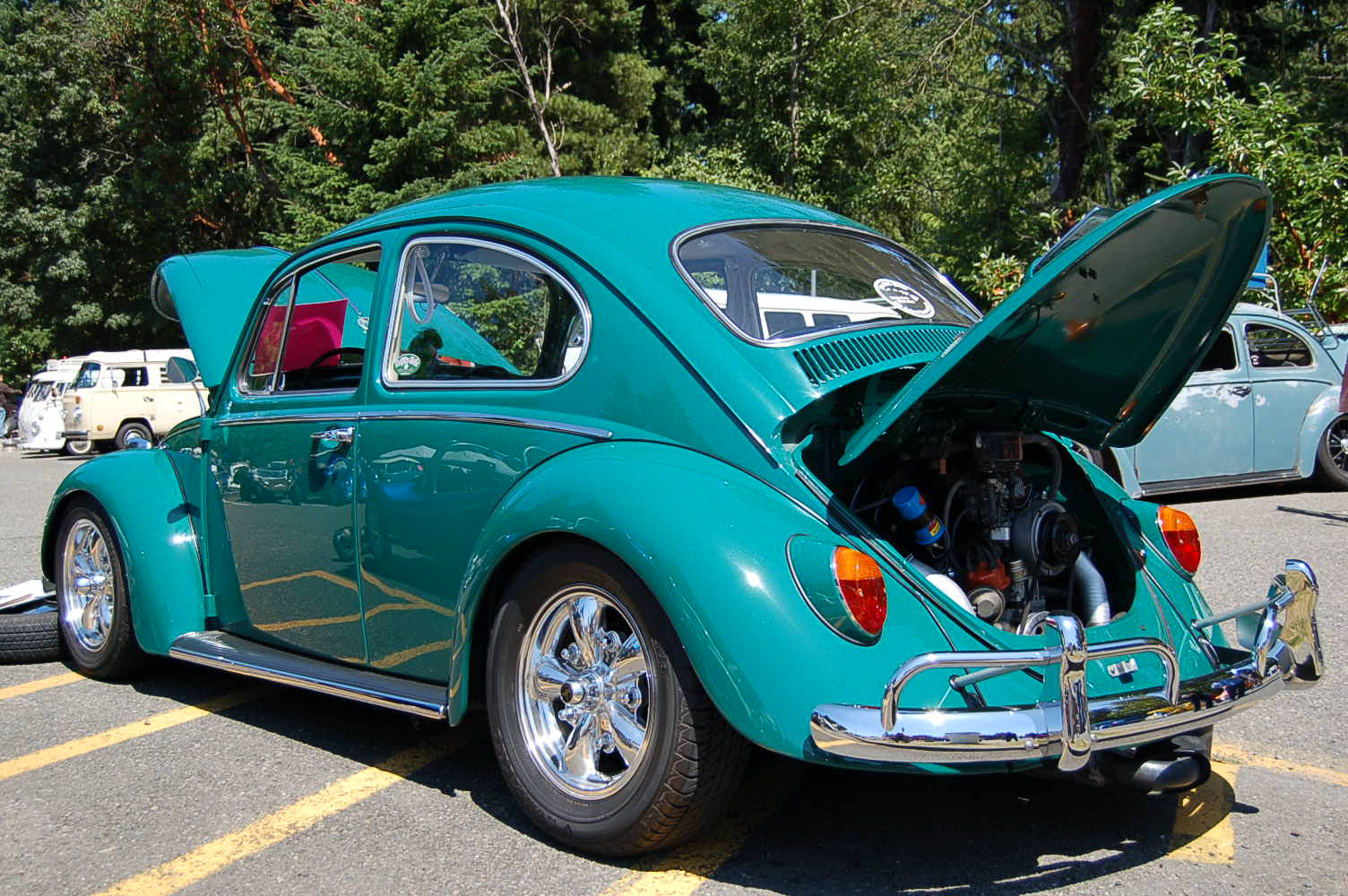 Vintage Volkswagen Bug Original Paint Color Samples From .html Autos Post