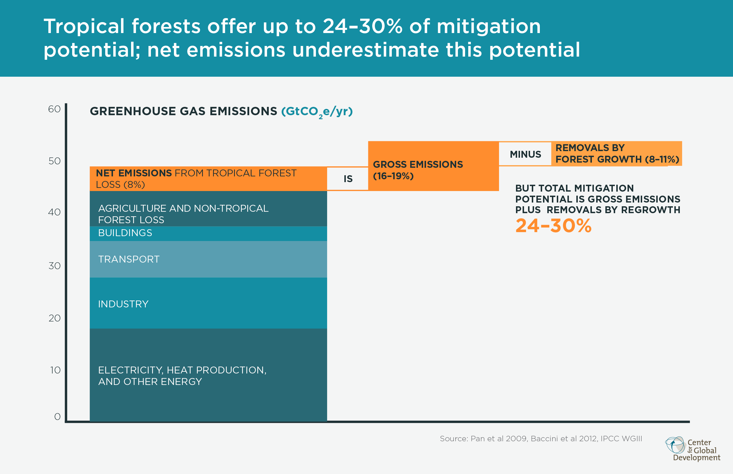 Tropical Forests Offer up to 2430 Percent of Potential Climate